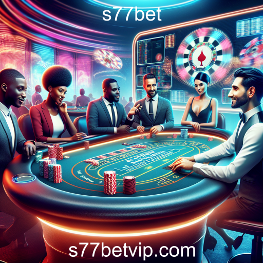 Descubra a Emoção dos Jogos Ao Vivo na s77bet